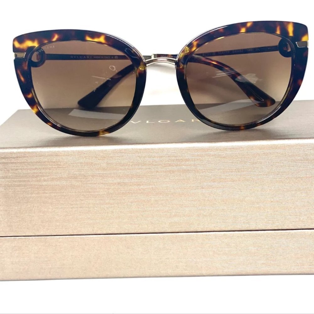 BROWN BVLGARI SUNGLASSES